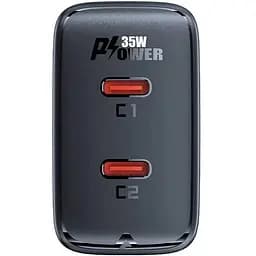 МЗП Acefast A49 PD35W GaN (2USB-C) Black - мініатюра 4