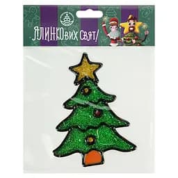 Наклейка на окно Pioneer новогодняя в ассортиме 15 x 15 см D-02