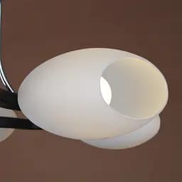 Люстра стельова Brille класична E14 60W CHR (BR-373C/5) - мініатюра 2