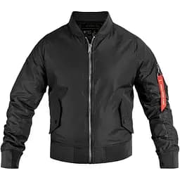 Тактична куртка Mil-Tec бомбер MA1 Summer black 10401502 М