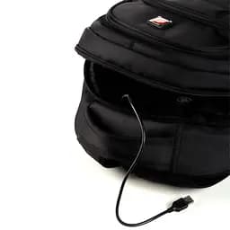 Рюкзак міський Swissbrand Ribe 20 Black (SWB_BLRIB001U), Чорний - мініатюра 4