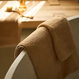 Рушник MBM HOME Теплі дюни 70x140 см темно-бежевий (BT-19 L DARK BEIGE) - мініатюра 10