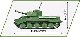 Конструктор COBI танк 1:35 CROMWELL 2269 - мініатюра 4