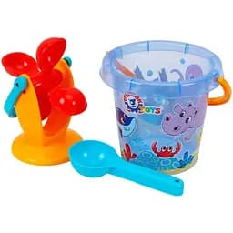 Набор для игр с песком Technok Toys 0105 с ведерком и аксессуарами