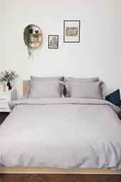 Пододеяльник Moon&Star Satin Premium Smoke Полуторный Евро 160x220 см