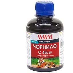 Чернила WWM CANON PG440/445/PGI450 Black Pigment (C45/BP)