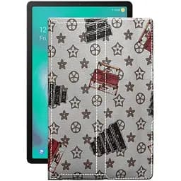 Чохол StatusCASE з екошкіри для планшету Samsung Galaxy Tab S5e 10.5 (T725) Луі-Вітон-білий