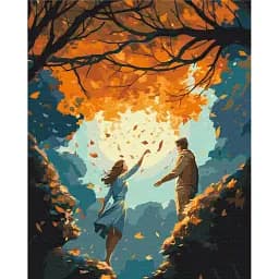 Картина по номерам Brushme Мгновение 40x50 см