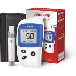 Глюкометр SINOCARE SAFE-ACCU 2
