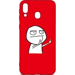 Чохол-накладка Toto Cartoon Soft Silicone TPU Case Samsung Galaxy M20 FK 2 Red