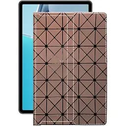 Чохол StatusCASE з екошкіри для планшету Huawei MatePad 11 Коричневий ромб