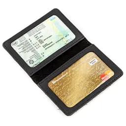 Шкіряна обкладинка на водійські документи SHVIGEL 10х7 см acs0015101 - мініатюра 3