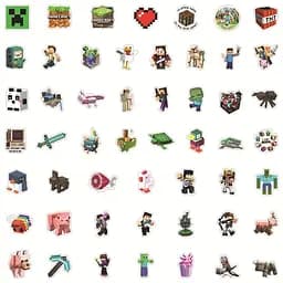 Стікерпак GeekLand Minecraft 50 штук - мініатюра 3