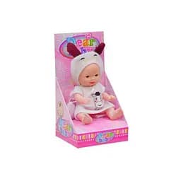 Детская Кукла-Пупс "Ослик" QX128-139-7 в костюмчике, с сумочкой