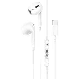 Наушники с микрофоном Hoco M101 Max Type-C White