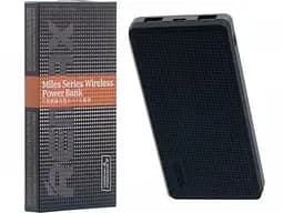 Зовнішній акумулятор Power Bank Remax Miles Wireless RPP-103 10000 mAh (Чорний) - мініатюра 4