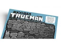 Скретч постер 1DEA.me #100 СПРАВ TRUEMAN edition (13025) - мініатюра 5