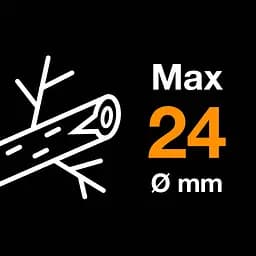 Секатор Fiskars X-series P921 до 24 мм Bypass до 24 мм (1057173) - мініатюра 5