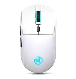 Бездротова ігрова миша комп'ютерна HXSJ T20 3600 DPI Біла 