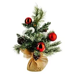 Уцінка. Ялинка декоративна Black Box trees з гірляндою 45 см зелена (985781) 
