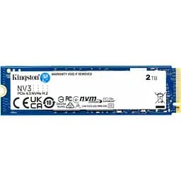Накопичувач SSD Kingston m.2 NVMe 2TB NV3 PCIe 4.0 (SNV3S/2000G) Б/в