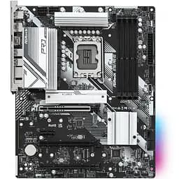 Материнська плата ASRock B760 PRO RS (1700/B760, 4*DDR5, 3xPCIex16, 4xSATAІІІ, 3xM.2, 2.5GLan, 7.1ch, ATX) - мініатюра 6