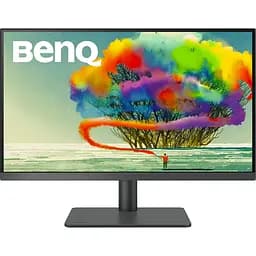 TFT 31.5" BenQ PD3205U, IPS, 4K UHD, HDMI, DP, 2 х USB-С , USB-hub, HAS, кол, темно- сірий