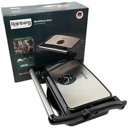 Гриль-прес Rainberg RB-5412 з індикатором нагріву (RB-5412_921)