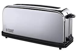 Тостер Chester 1000Вт, довгі слоти, метал, сріблястий Russell Hobbs kuh0014879