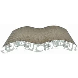 Царапка-лежанка Agility для кошек из гофрокартона в форме волны 40 x 23 x 6 см