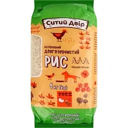 Рис довгий Ситий двір шліфований 1 кг