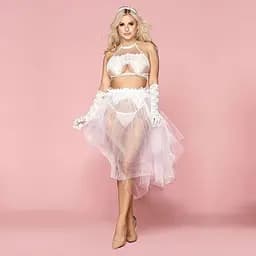 Эротическое свадебное платье JSY Невинная Милана S/M