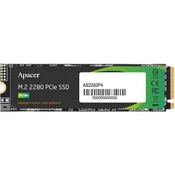 Накопичувач SSD Apacer m.2 NVMe 512GB PCIe 3.0 480 500 (AP512GAS2280P4)