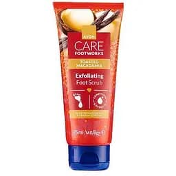 Відлущувальний скраб для ніг Avon з ароматом горіха макадамії та ванілі 75 мл (158511236)