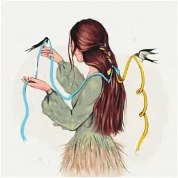 Картина по номерам Brushme Полет свободы © Alla Berezovska 50x50 см