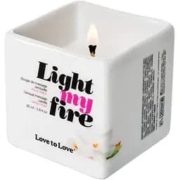 Масажна свічка Love To Love Light My Fire Musc (80 мл)