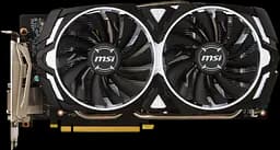 Відеокарта GeForce GTX 1060 6GB MSI Armor OCV1 Armor OC (GTX 1060 ARMOR 6G OCV1) Б/В - мініатюра 2
