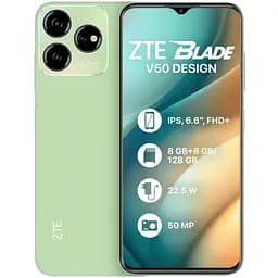 Смартфон ZTE Blade V50 Design 8/256Gb Green UA UCRF NFC