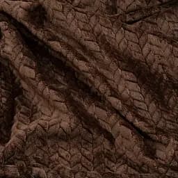 Плед Ardesto Jacquard Braid 160х200 см 100% поліестер коричневий pbe0050505 - мініатюра 4