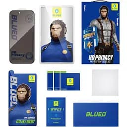 Захисне 2.5D скло Blueo Full Cover Anti-Peep для Apple iPhone 17 Pro Max (6.9) Чорний - мініатюра 4