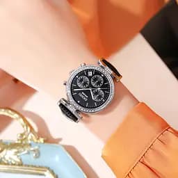 Наручний годинник жіночий 2089SIBK Silver-Black Skmei acs0030307 - мініатюра 3
