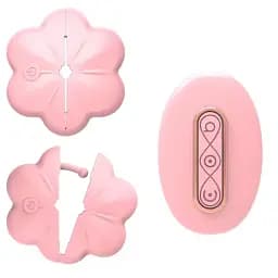 Вібратор для сосків I’MCUM Nipple Lovers 10 режимів вібрації Рожевий (IM-ZDB366)