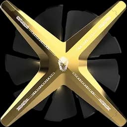 Вентилятор Alseye X12 Golden WK Push ARGB Black (AS.04.03.0024)