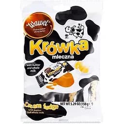 Цукерки Wawel Молочна корівка з кремовою начинкою 150 г