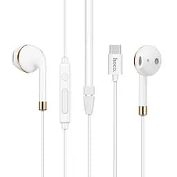 Навушники HF Hoco L8 Type-C/Bluetooth White + Xiaomic + button call answering + volume control