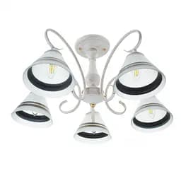 Люстра Brille в спальню E27 60W WH (LK-707S/5)