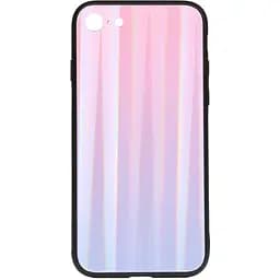 Чехол-накладка Toto Aurora Print Glass Case Apple iPhone XR Lilac