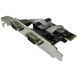 Контроллер Dynamode PCI-E x1 2xCOM RS232 чип WCH382 RS232-2port-PCIE