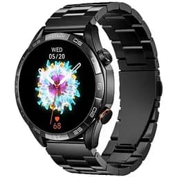 Умные часы Xiaomi Haylou Solar 5 (LS20) черные (2 ремешка Silicone + Stainless steel)