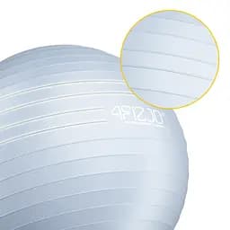 М'яч для фітнесу (фітбол) 4FIZJO 85 см Anti-Burst Grey (P-5905973404822) - мініатюра 2